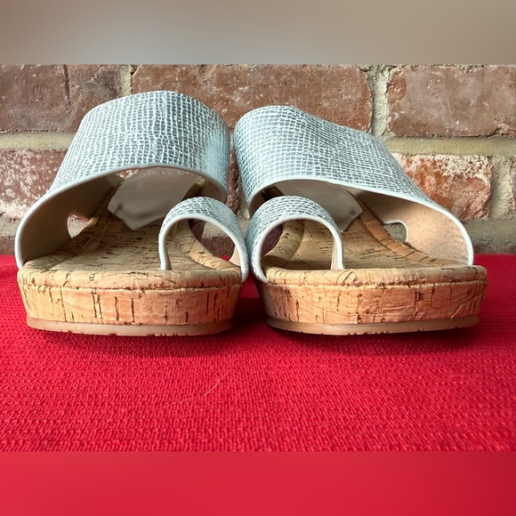 Donald Pliner Gretta Silver Sandal 9M NWOT - Picture 6 of 7